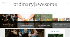 Desktop Screenshot of ordinaryawesome.com
